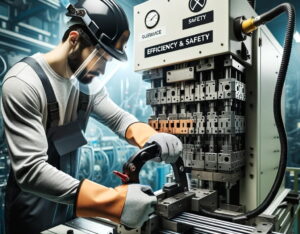 using a busbar bending machine